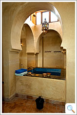 The hammam at the Kasbah
