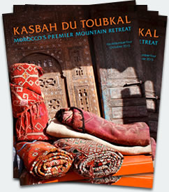 Covers of the fourth edition of the Kasbah du Toubkal magazine