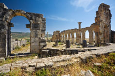 The Roman ruin of Volubilis