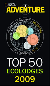 Kasbah du Toubkal awarded Top 50 Eco-Lodges 2009 by the editors of National Geographic ADVENTURE magazine